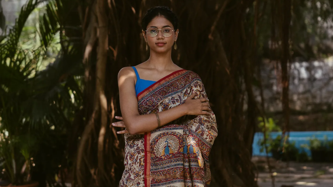 how to tie cotton saree