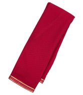 Crimson Mysore Georgette Silk Saree With Zari Border-MS2986