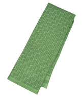 Green Mysore Georgette Silk Saree With Chevron Motifs-MS2992