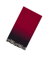 Crimson Synthetic Fendy Saree With Stone Border-BL5439