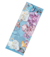 Light Blue Woven Crepe Silk Saree With Printed Floral Motifs-PS0522