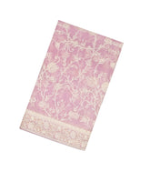 Baby Pink Woven Organza Saree With Embroidery Floral Motifs-EN1682