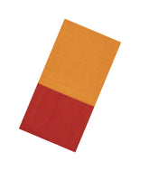 Mustard Handwoven Bengal Cotton Saree With Stripes & Contrast Border-BG1498