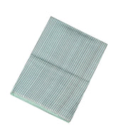 Aquamarine Woven Tussar Silk Saree With Stripes
