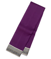 Magenta Handloom Kanchipuram Korvai Silk Saree With Contrast Border