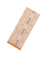 Cream Handloom Bengal Cotton Saree With Floral Motifs-BG2002