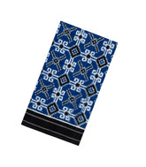 Blue Handwoven Orissa Cotton Saree With Tie & Dye Motifs-OR0899