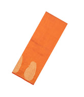 Orange Woven Art Tussar Silk Saree With Mango Buttas-SY0553