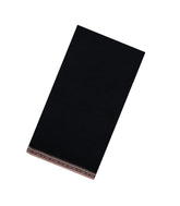 Black Woven Bengal Cotton Saree With Contrast Border-BG1880