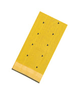 Mustard Handloom Maheswari Silk Cotton Saree With Buttas & Zari Border-SC4860