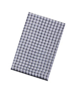 Grey Woven Linen Saree With Checks-LI0719