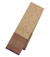 Beige Handloom Kanchipuram Silk Saree With Meena Floral Motifs-KA14552