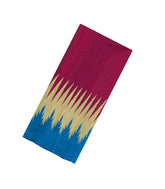 Magenta Woven Dupion Silk Saree With Contrast Border-DS0623