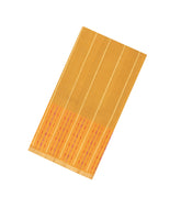 Sandal Handloom Organza Silk Saree With Dotted Stripes-SO4770