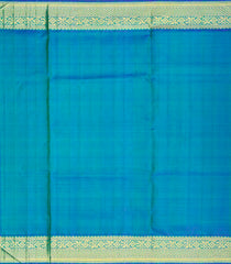 Green Handloom Lino Silk Saree With Jamdhani Dubla Jaal -KA12626