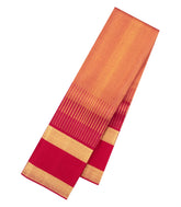 Crimson Handloom Kanchipuram Silk Saree With Combtooth Border-KA16607