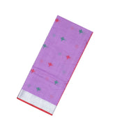 Purple Handloom Kota Silk Saree With Meena Floral Buttas -KO1018