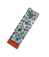 Green Printed Kalamkari Cotton Saree With Zari Border-KAL1206