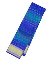 Blue & Green Handloom Gradient Varna Silk Saree-KA12624