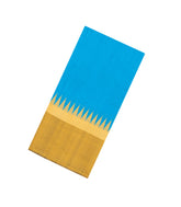 Sky Blue Woven Dupion Silk Saree With Contrast Border-DS0650