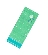 Aquamarine Handloom Kota Silk Saree With Meena Floral Buttas -KO1005