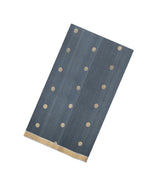 Dark Grey Handloom Soft Tussar Silk Saree With Zari Buttas-TU3797