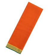 Orange Woven Mysore Silk Saree With Contrast Border-MS3727