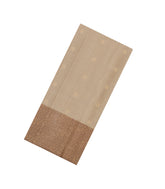 Taupe Handloom Soft Silk Saree With Floral Buttas & Contrast Border-SO4560