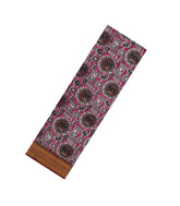 Pink Printed Kalamkari Cotton Saree With Zari Border-KAL1226