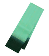 Aquamarine Handloom Soft Silk Saree With Stripes & Buttas-SO4514