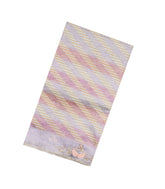 Lavender Woven Blended Tissue Saree With Embroidered Floral Motifs-BL3863