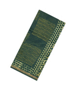 Dark Green Printed Jaipur Cotton Saree With Tie & Dye Motifs-JC1694