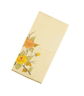 Cream Printed Tussar Silk Saree With Floral Motifs-TU3501
