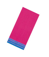 Hot Pink Woven Bengal Cotton Saree With Contrast Border-BG1727