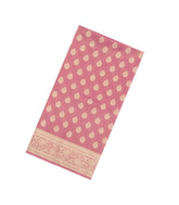 Dusty Pink Woven Art Tissue Dupion Saree With Floral Zari Buttas-BL5880