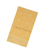 Sandal Woven Blended Soft Silk Saree With Bird Vine Motifs-BL3574