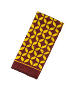 Maroon Handloom Orissa Silk Saree With Tie & Dye Jaal Motifs-OR0867