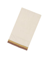 Off White Handloom Kerala Cotton Saree With Maroon Border-KEC1053