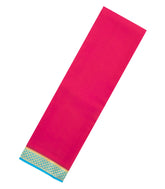 Pink Woven Mysore Silk Saree With Contrast Border-MS3725