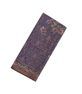 Lilac Woven Art Chanderi Saree With Printed Paisley Motifs