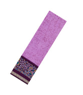 Lavender Printed Synthetics Dupion Saree With Abstract Motifs-BL5214