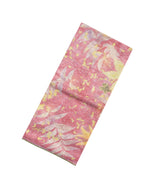 Baby Pink Handloom Tussar Silk Saree With Eco Printed Motifs-TU2849