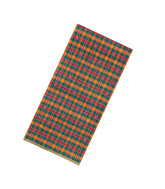 Crimson Handloom Kanchipuram 9 Yards Silk Saree With Checks & Buttas-KA15746