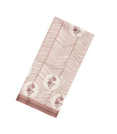 Dusty Pink Printed Synthetic Tussar Silk Saree With Contrast Border-SY0144