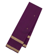 Magenta Woven Pure Silk Saree With Zari Buttas-EC2590