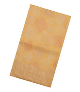 Orange Handloom Tissue Kanchipuram Silk Saree With Square Motifs-KA14047