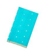 Turquoise Handloom Soft Tussar Silk Saree With Zari Buttas-TU3800