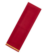 Red Woven Mysore Silk Saree With Zari Border-MS3692