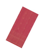 Dark Peach Handloom Soft Silk Saree With Chakaram Motifs-SO4610