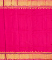 Pink Handloom Silk Saree With Annam Chakaram Motifs